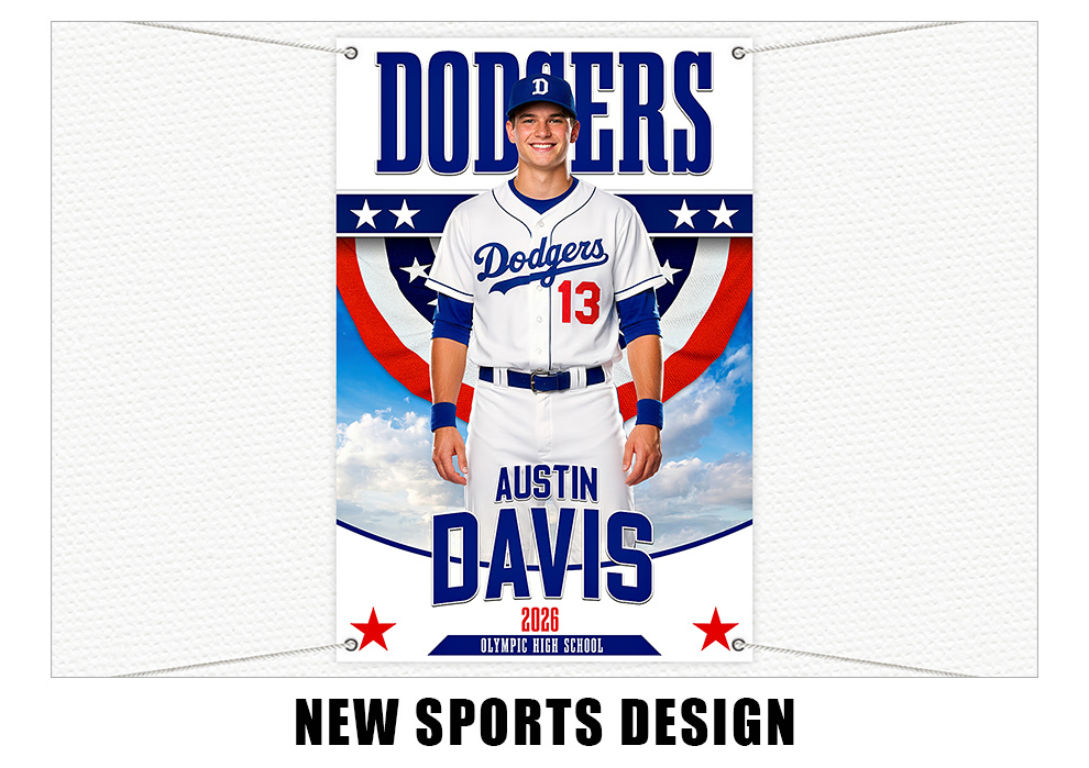 New Photoshop Sports Design Template at My Photo Borders