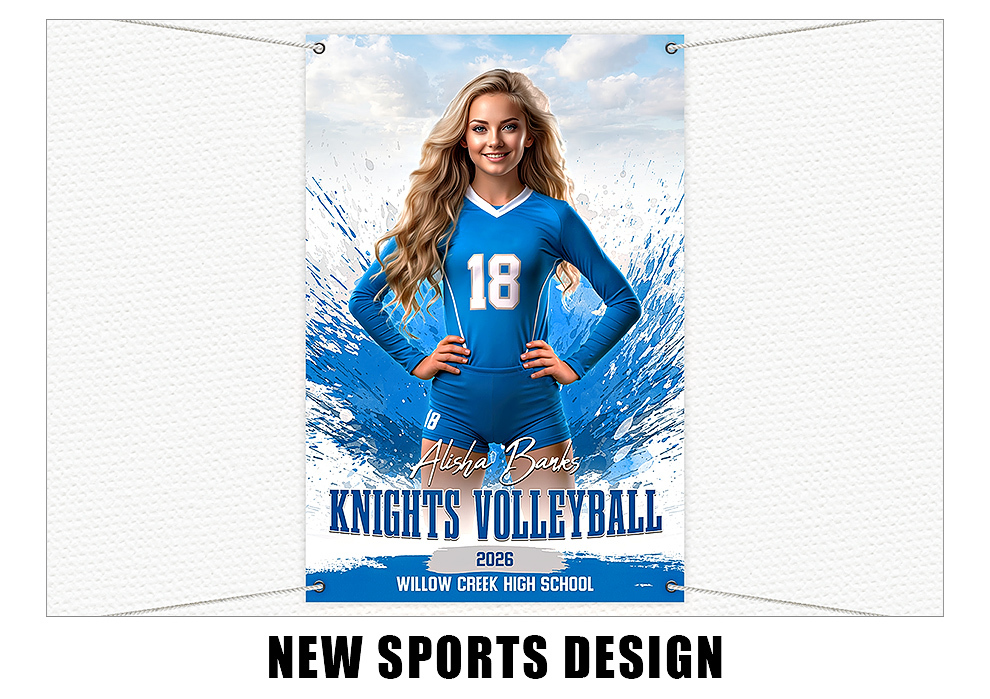 New Photoshop Sports Design Template at My Photo Borders
